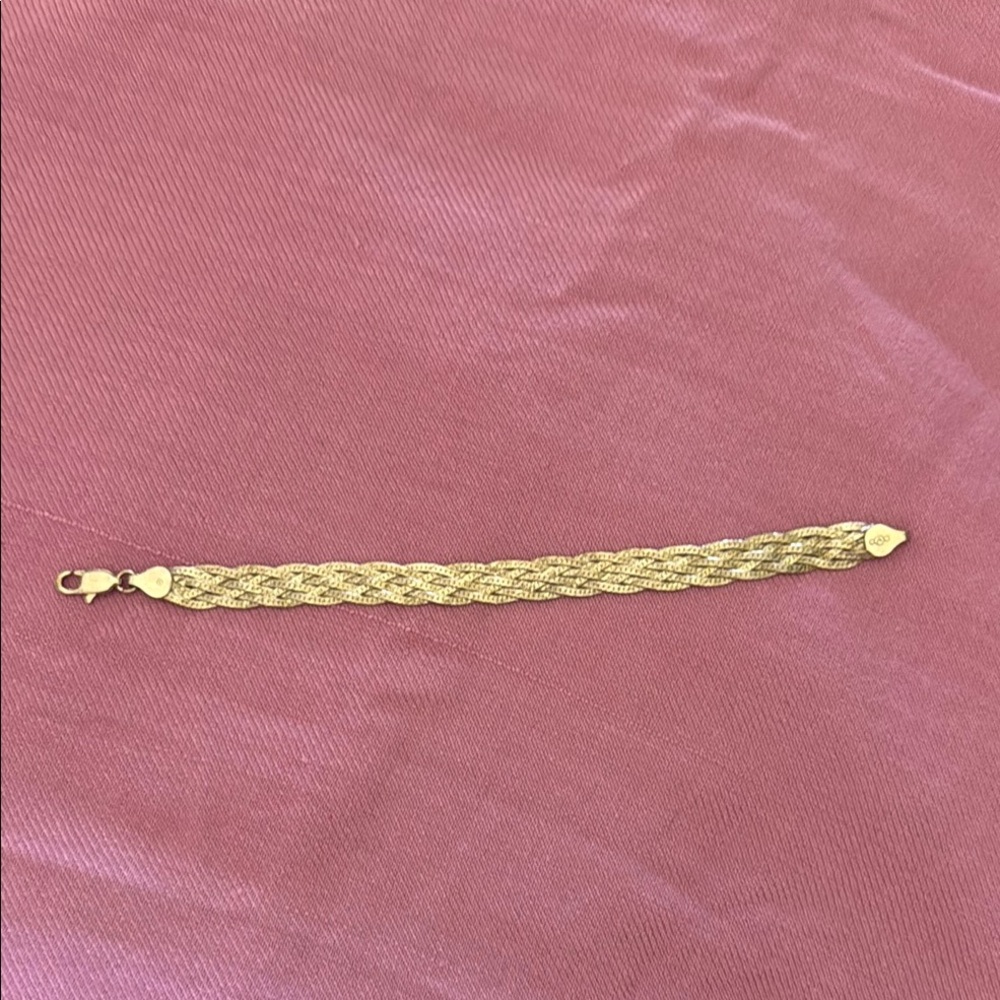 Braided Sterling Silver Bracelet